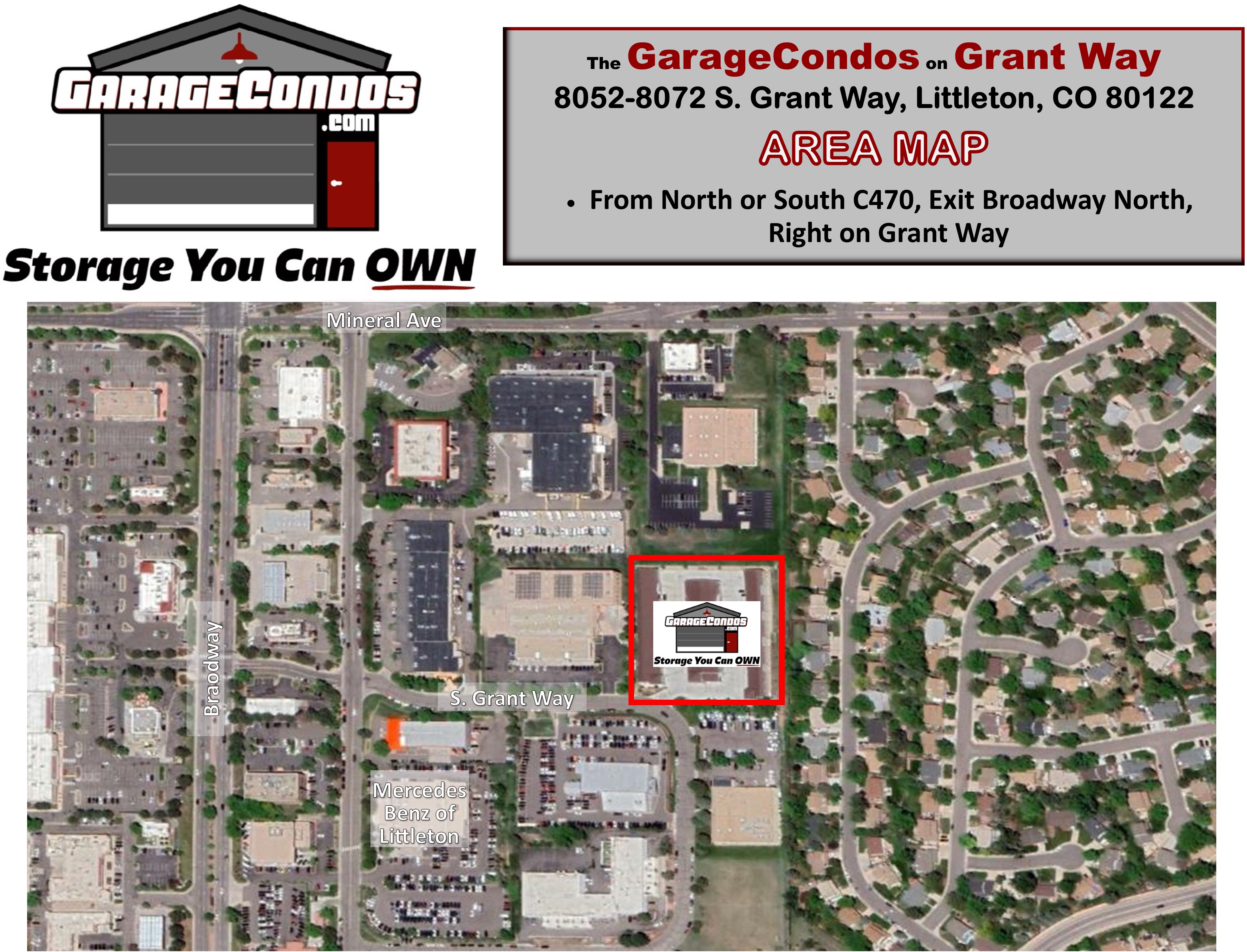 Grant Way Littleton Colorado Garage Condos